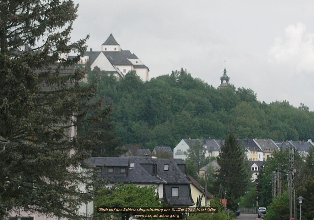 Webcam mit Blick auf das Schloss Augustusburg im Erzgebirge