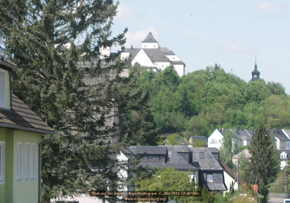 Webcam mit Blick auf das Schloss Augustusburg im Erzgebirge